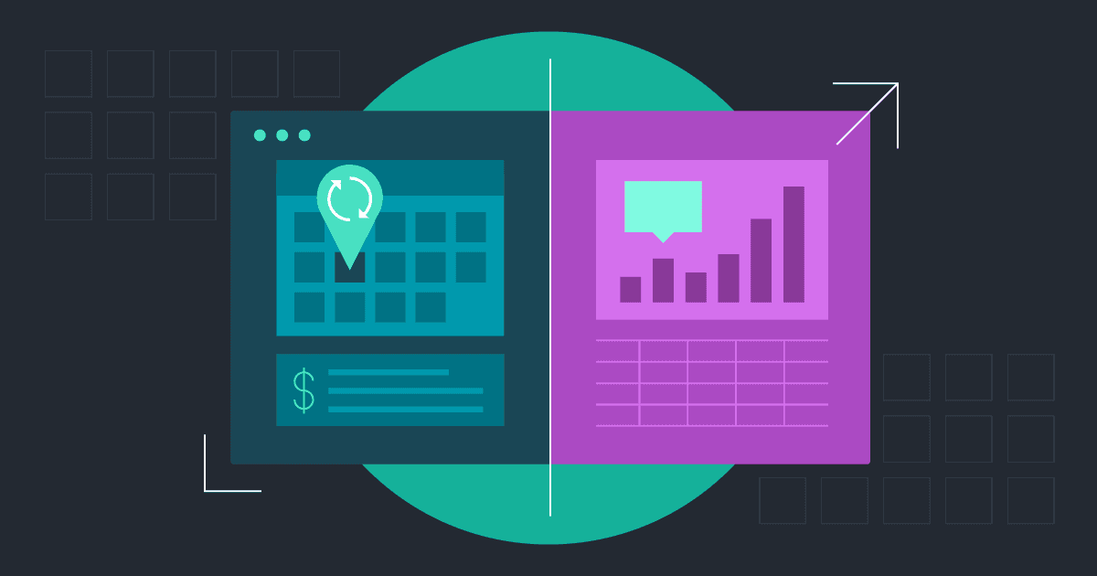 Image showing finance, accounting, and revenue recognition graphics.